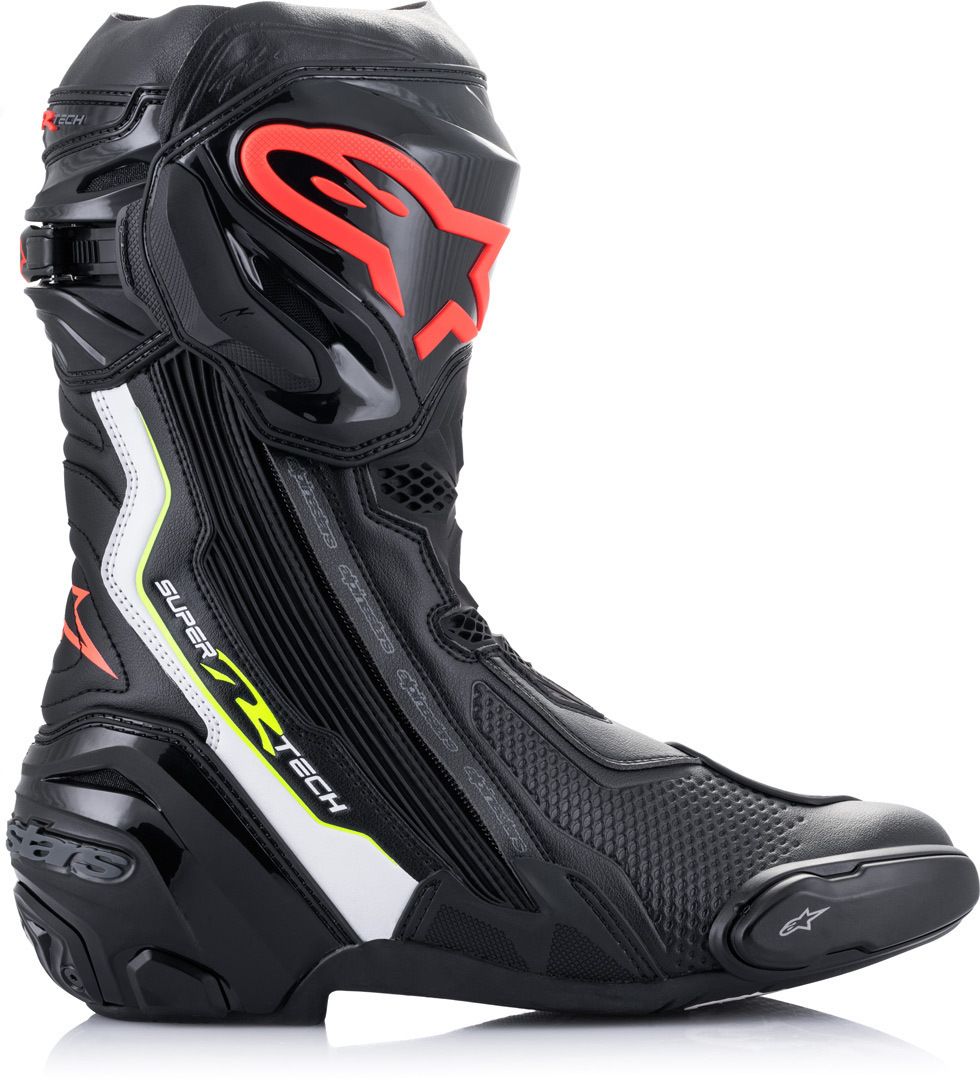 Alpinestars Supertech R Boots  Black Yellow Red : Delivery in 10 Days 